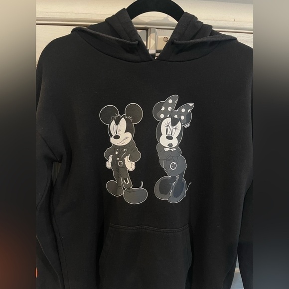 VANS and DISNEY Womens Mickey Black Hoodie Sweatshirt Collaboration, size Small - Picture 3 of 8